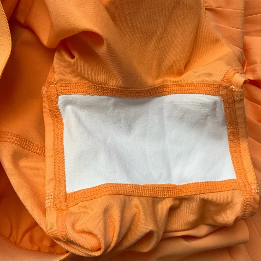 Alo Yoga Aces Tennis Skirt Cantaloupe S
